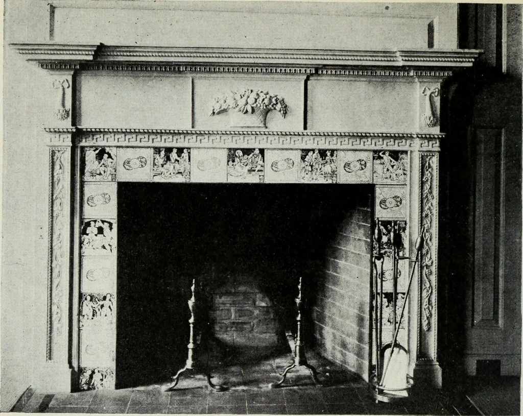 An illustration from The colonial architecture of Salem, 1919, leaf 313