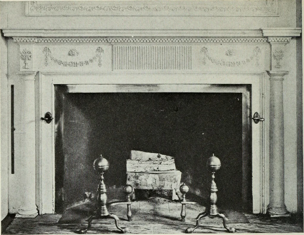An illustration from The colonial architecture of Salem, 1919, leaf 317