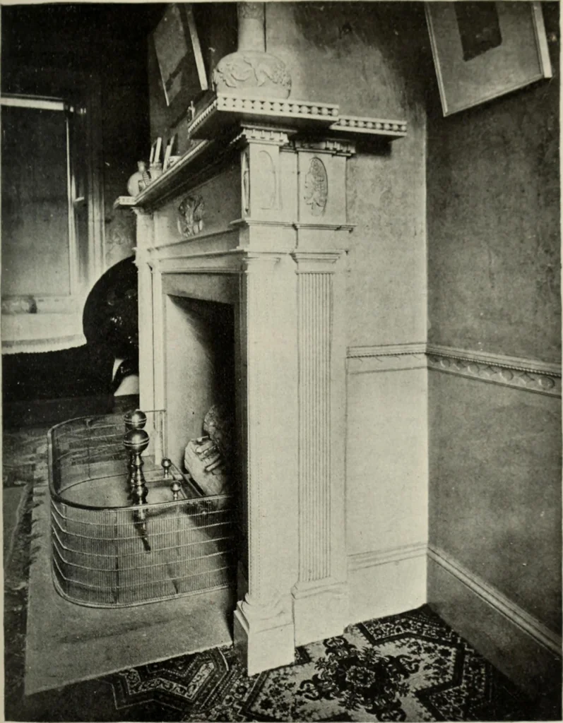 An illustration from The colonial architecture of Salem, 1919, leaf 334