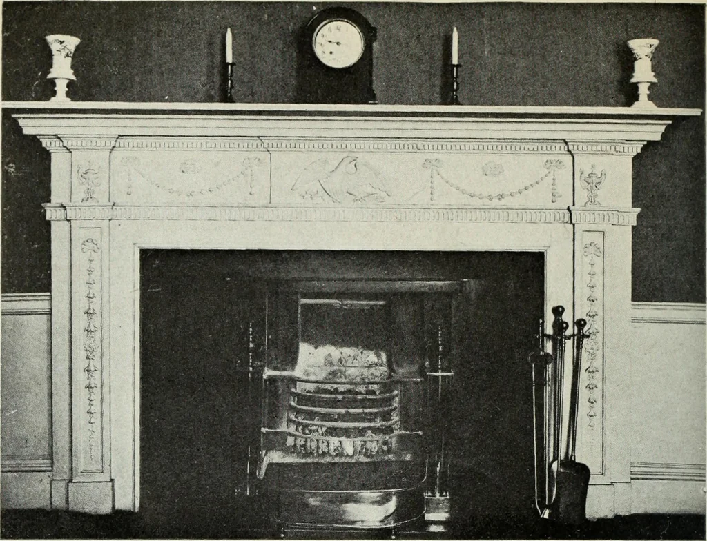 An illustration from The colonial architecture of Salem, 1919, leaf 335