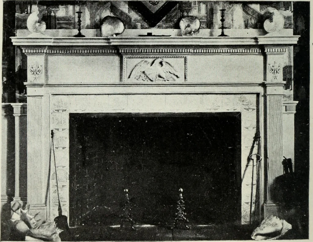 An illustration from The colonial architecture of Salem, 1919, leaf 335