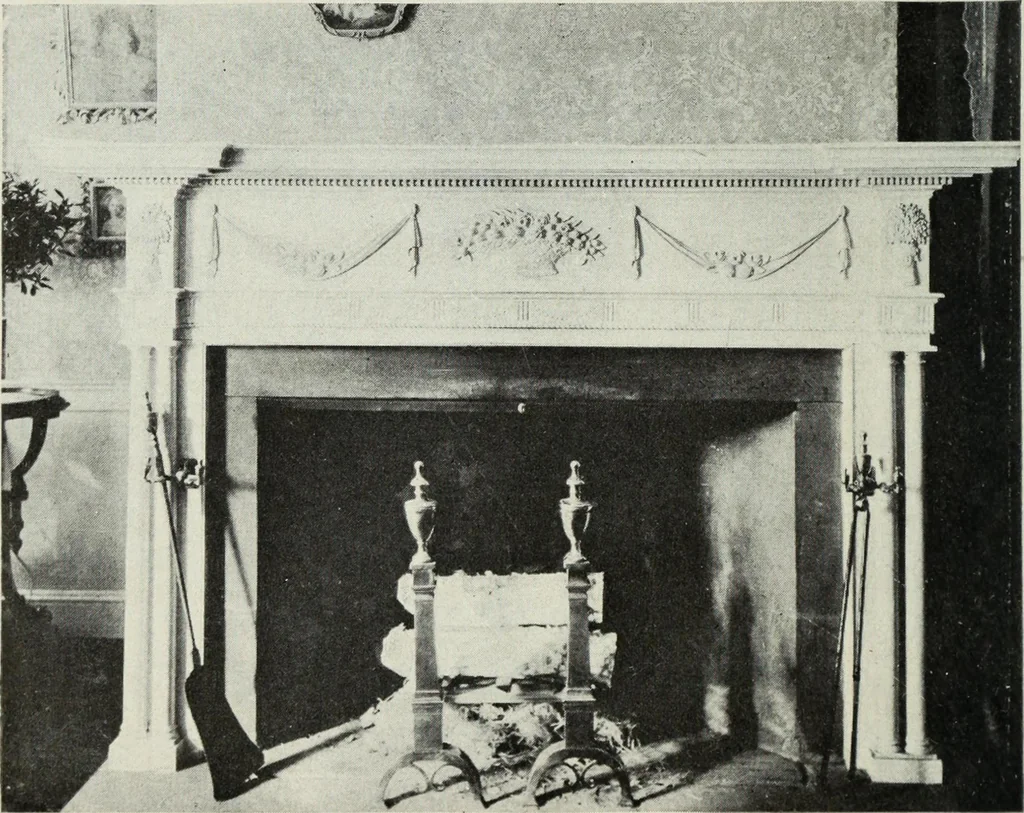 An illustration from The colonial architecture of Salem, 1919, leaf 341