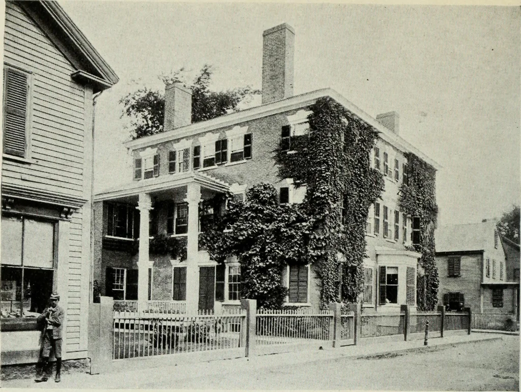 An illustration from The colonial architecture of Salem, 1919, leaf 353