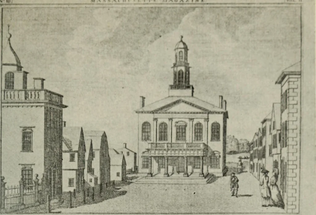 An illustration from The colonial architecture of Salem, 1919, leaf 364
