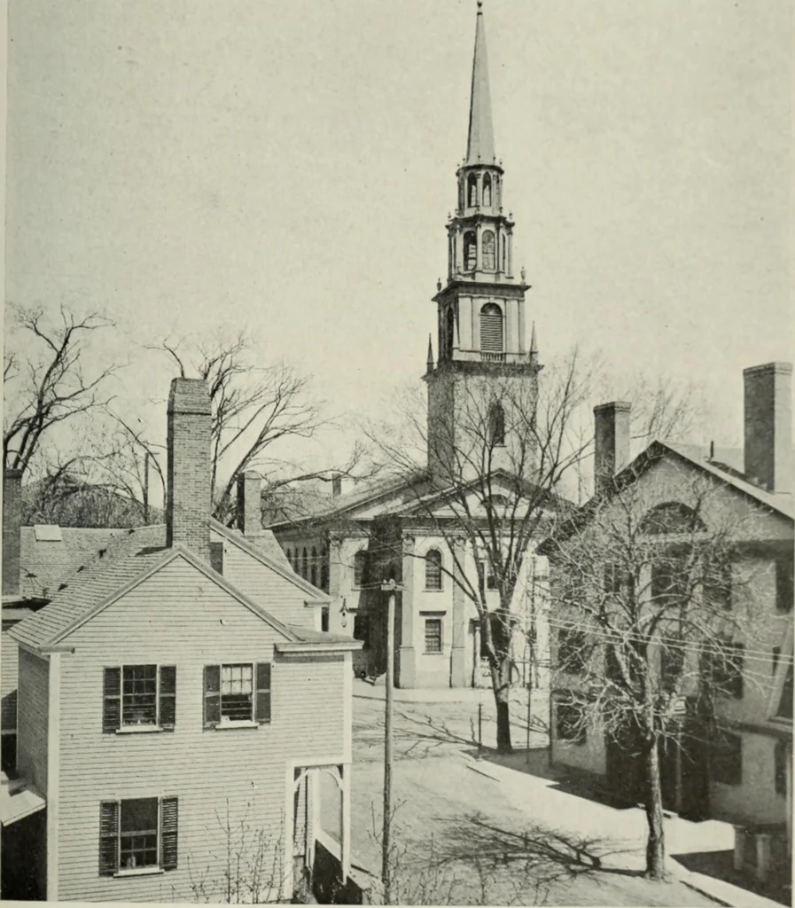 An illustration from The colonial architecture of Salem, 1919, leaf 372