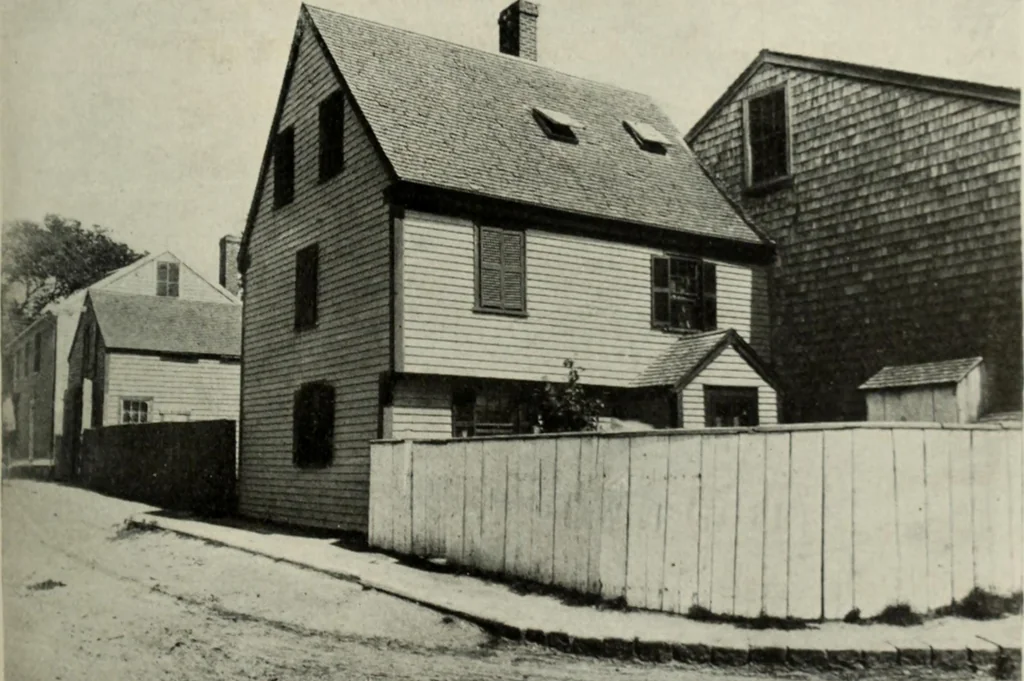 An illustration from The colonial architecture of Salem, 1919, leaf 38
