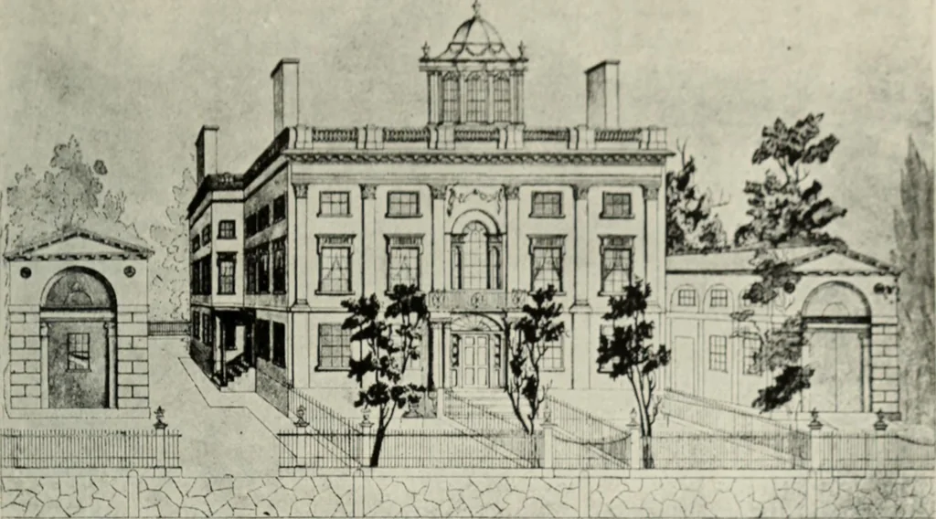 An illustration from The colonial architecture of Salem, 1919, leaf 380