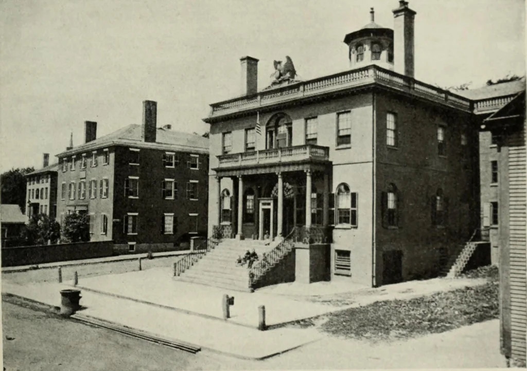 An illustration from The colonial architecture of Salem, 1919, leaf 380