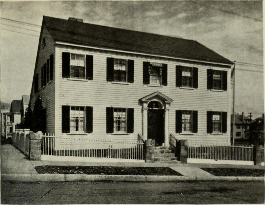 An illustration from The colonial architecture of Salem, 1919, leaf 386