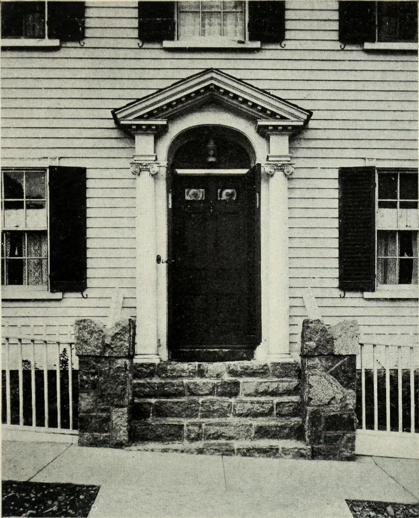An illustration from The colonial architecture of Salem, 1919, leaf 387