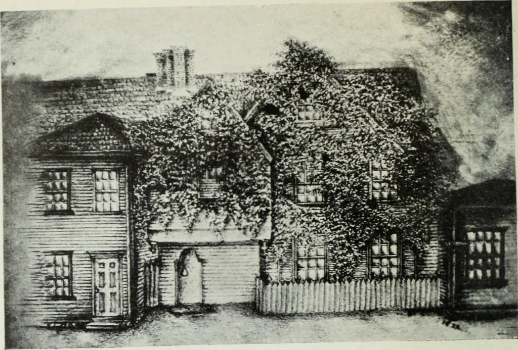 An illustration from The colonial architecture of Salem, 1919, leaf 39