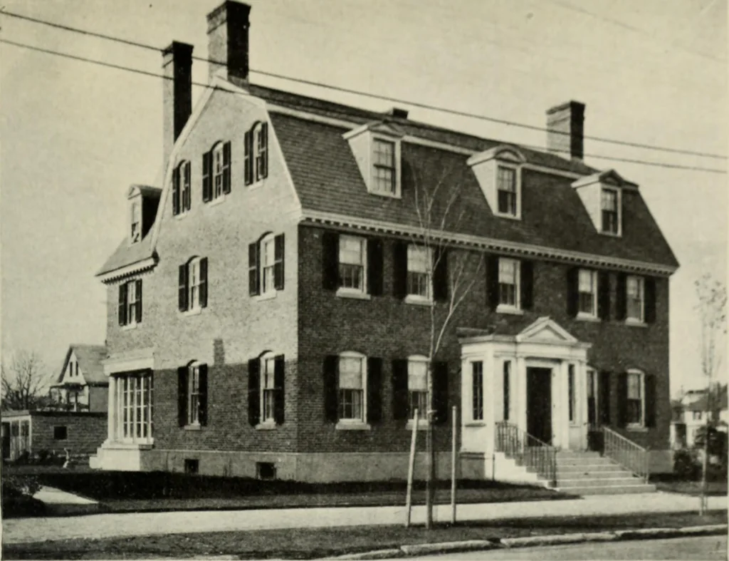 An illustration from The colonial architecture of Salem, 1919, leaf 392
