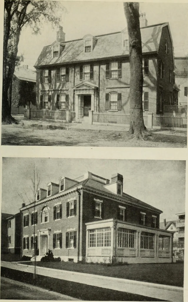 An illustration from The colonial architecture of Salem, 1919, leaf 398