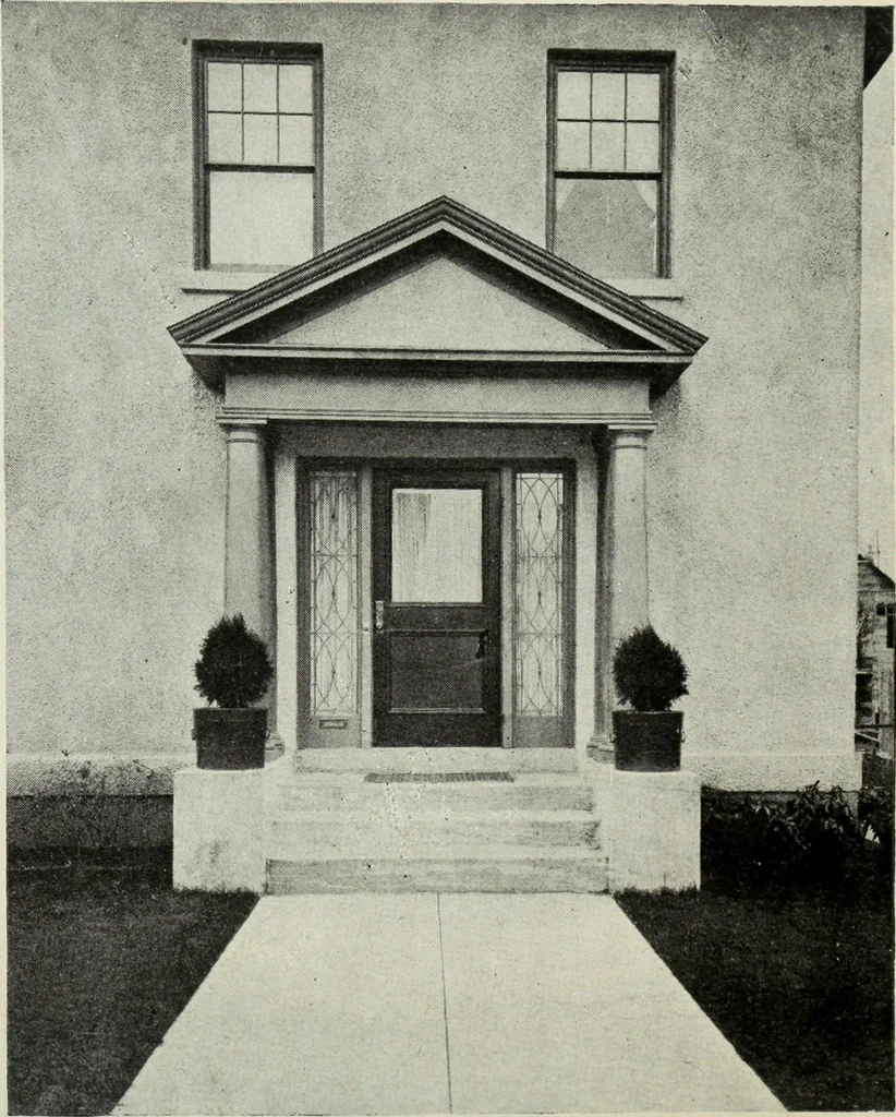An illustration from The colonial architecture of Salem, 1919, leaf 399