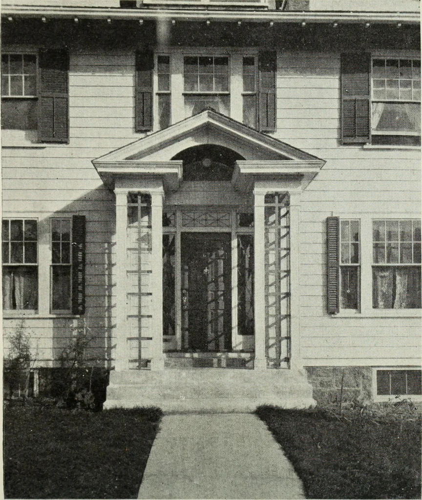 An illustration from The colonial architecture of Salem, 1919, leaf 399