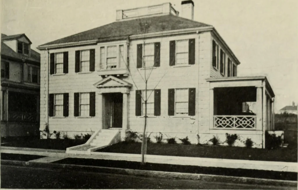 An illustration from The colonial architecture of Salem, 1919, leaf 406