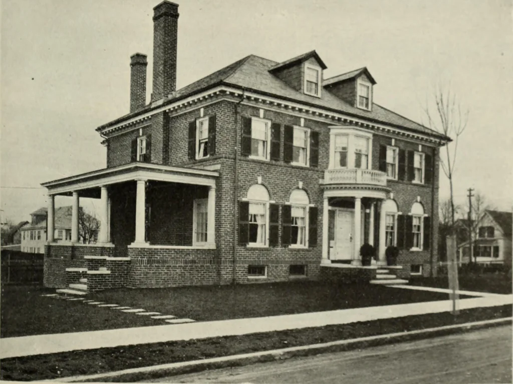 An illustration from The colonial architecture of Salem, 1919, leaf 406