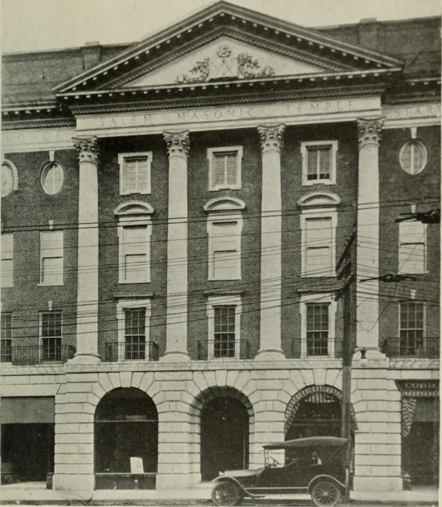 An illustration from The colonial architecture of Salem, 1919, leaf 412