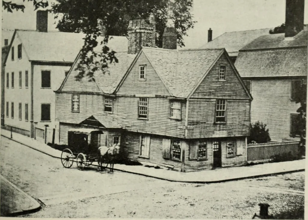 An illustration from The colonial architecture of Salem, 1919, leaf 52