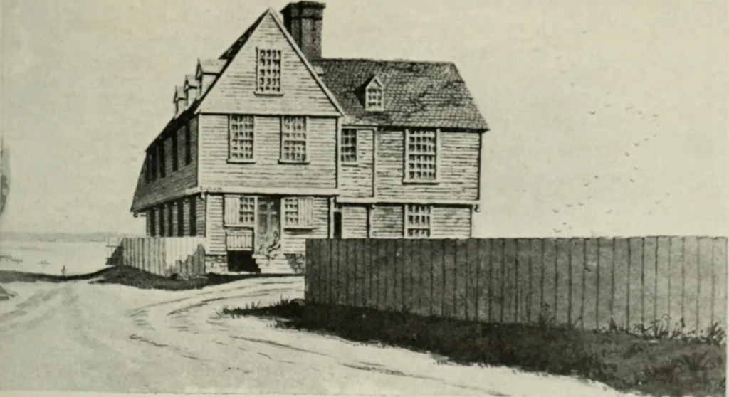 An illustration from The colonial architecture of Salem, 1919, leaf 52