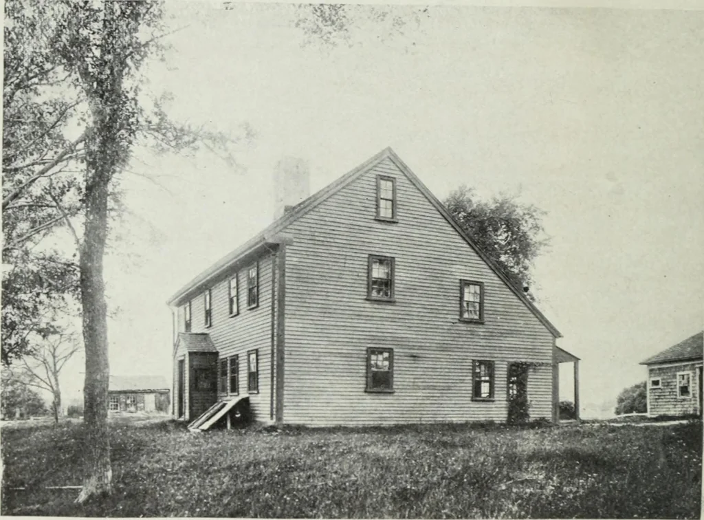 An illustration from The colonial architecture of Salem, 1919, leaf 53