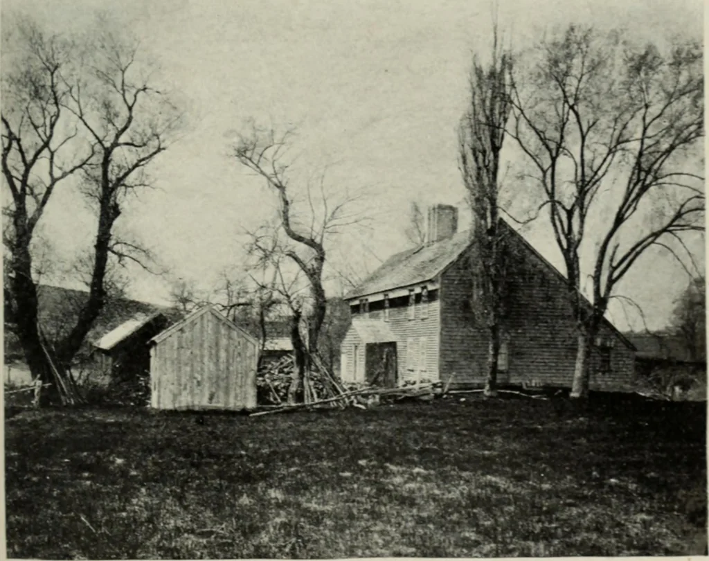 An illustration from The colonial architecture of Salem, 1919, leaf 58