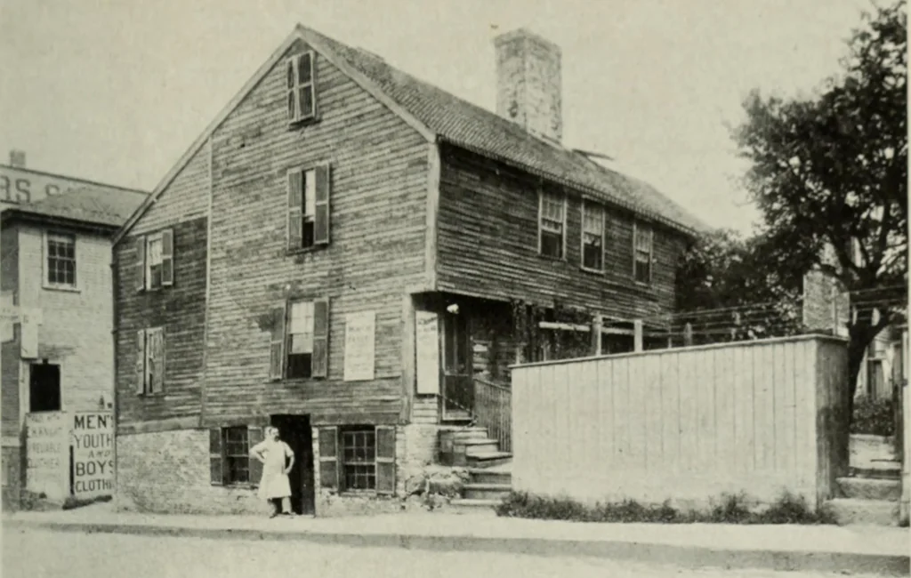 An illustration from The colonial architecture of Salem, 1919, leaf 64