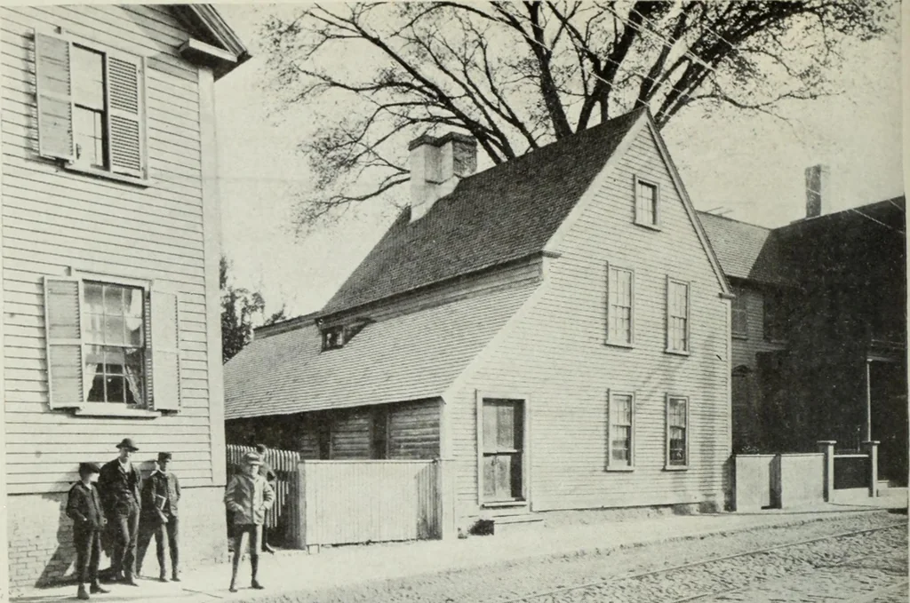 An illustration from The colonial architecture of Salem, 1919, leaf 65