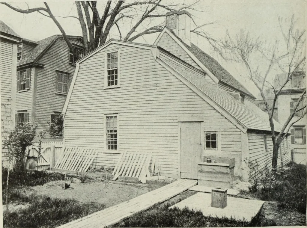 An illustration from The colonial architecture of Salem, 1919, leaf 65