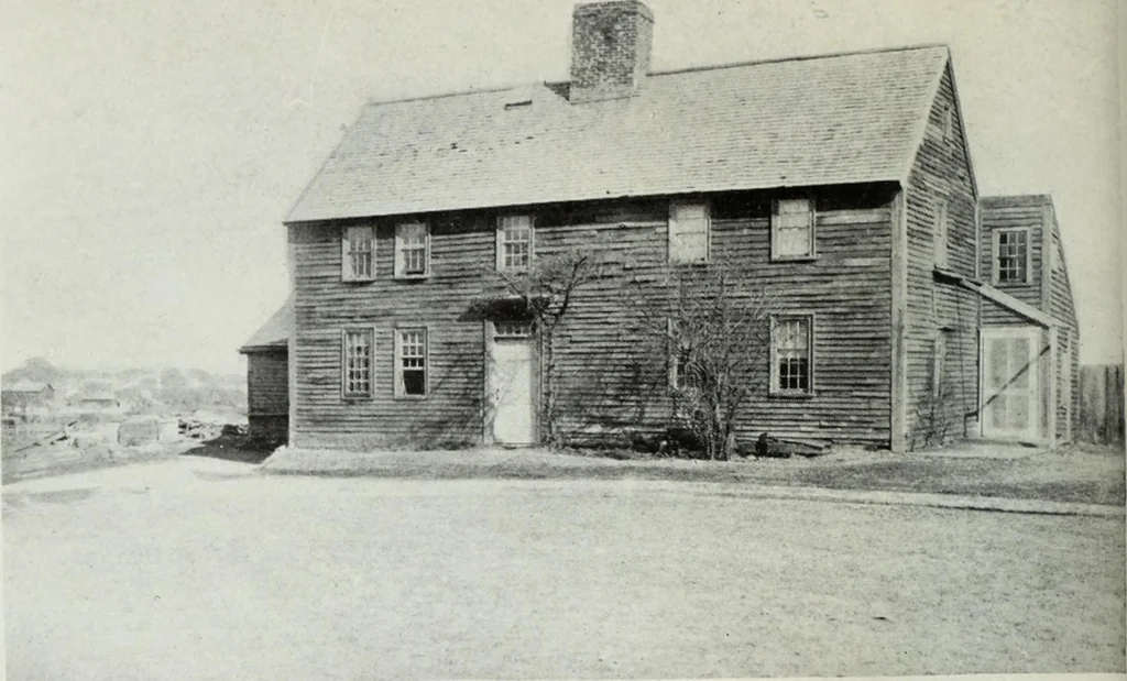 An illustration from The colonial architecture of Salem, 1919, leaf 71