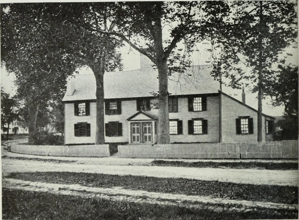 An illustration from The colonial architecture of Salem, 1919, leaf 71