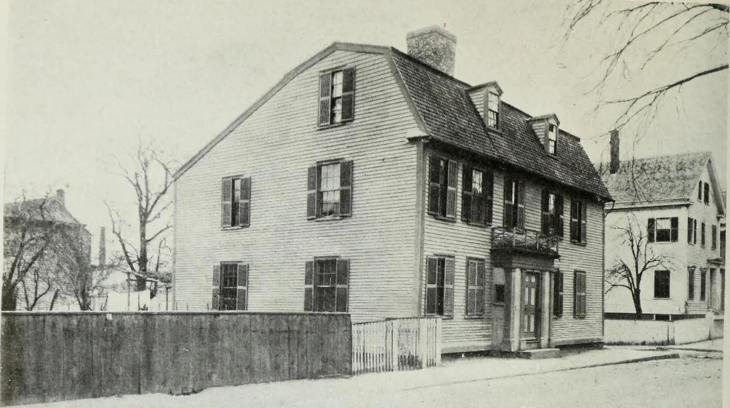 An illustration from The colonial architecture of Salem, 1919, leaf 77
