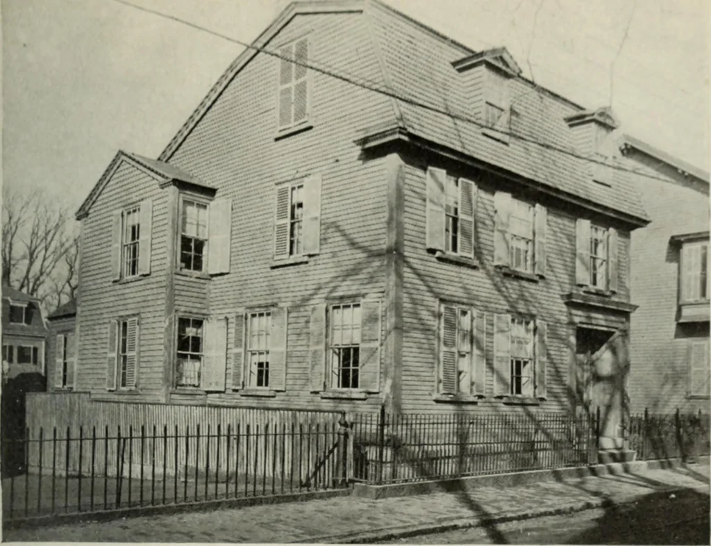 An illustration from The colonial architecture of Salem, 1919, leaf 80