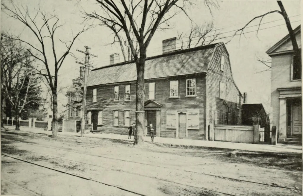 An illustration from The colonial architecture of Salem, 1919, leaf 80