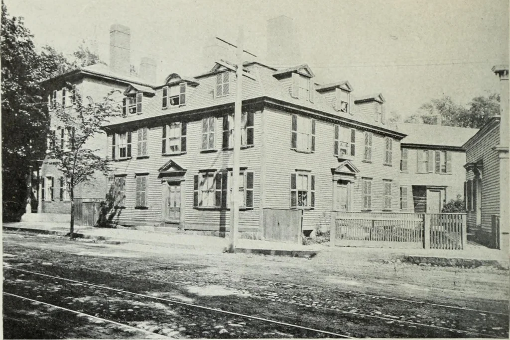 An illustration from The colonial architecture of Salem, 1919, leaf 81