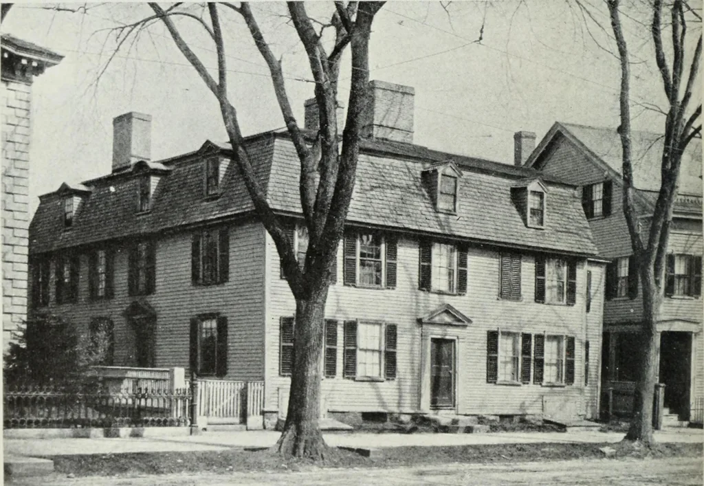 An illustration from The colonial architecture of Salem, 1919, leaf 81
