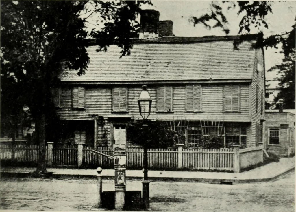 An illustration from The colonial architecture of Salem, 1919, leaf 88