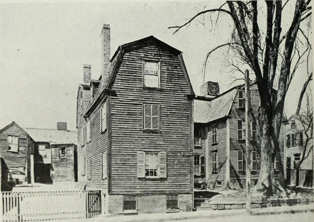 An illustration from The colonial architecture of Salem, 1919, leaf 89