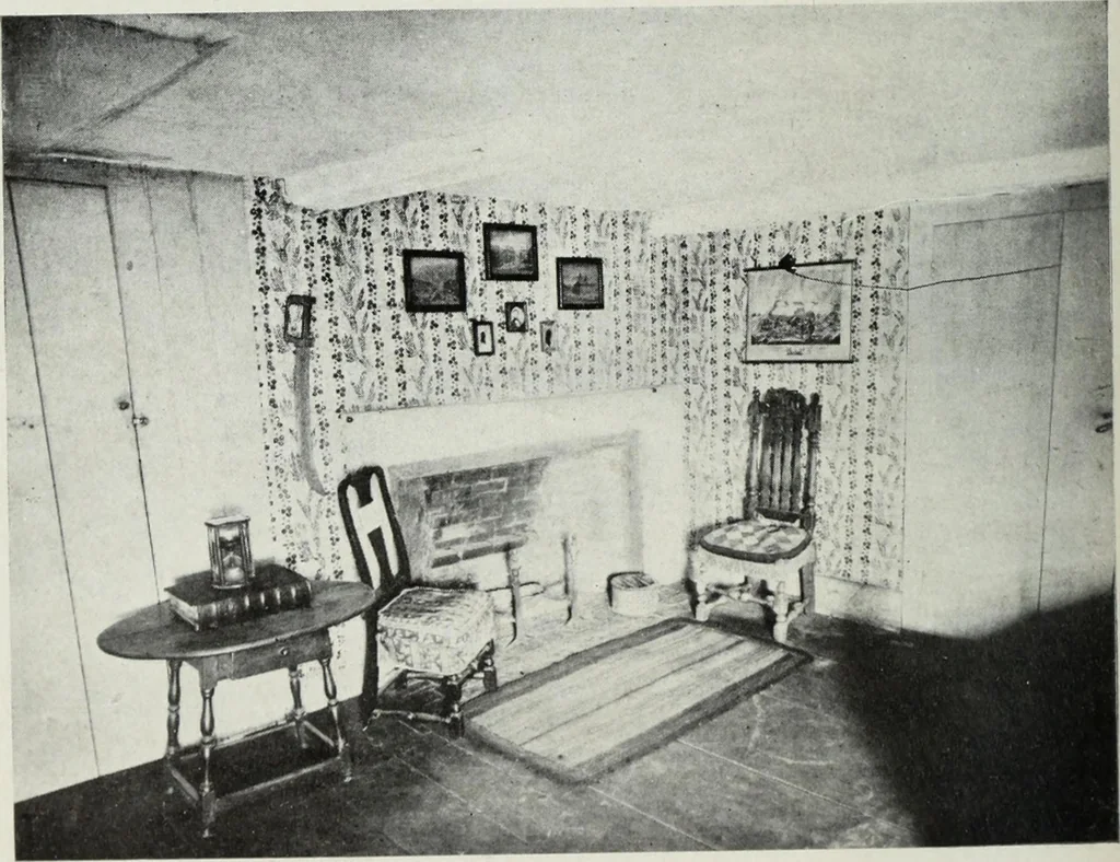 An illustration from The colonial architecture of Salem, 1919, leaf 97