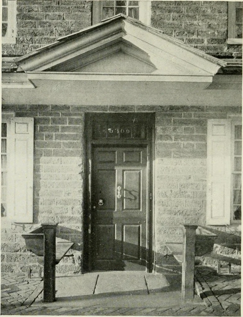 An illustration from The colonial architecture of Philadelphia, 1920, leaf 100