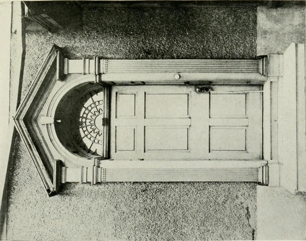 An illustration from The colonial architecture of Philadelphia, 1920, leaf 106