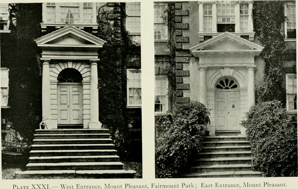 An illustration from The colonial architecture of Philadelphia, 1920, leaf 125