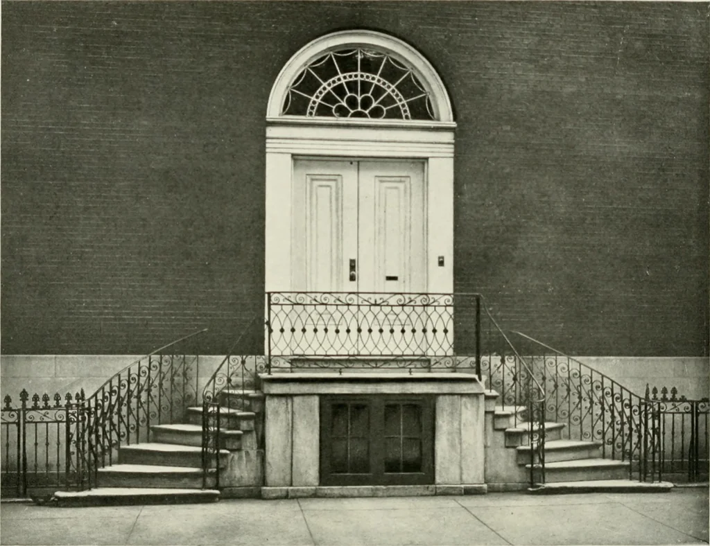 An illustration from The colonial architecture of Philadelphia, 1920, leaf 139