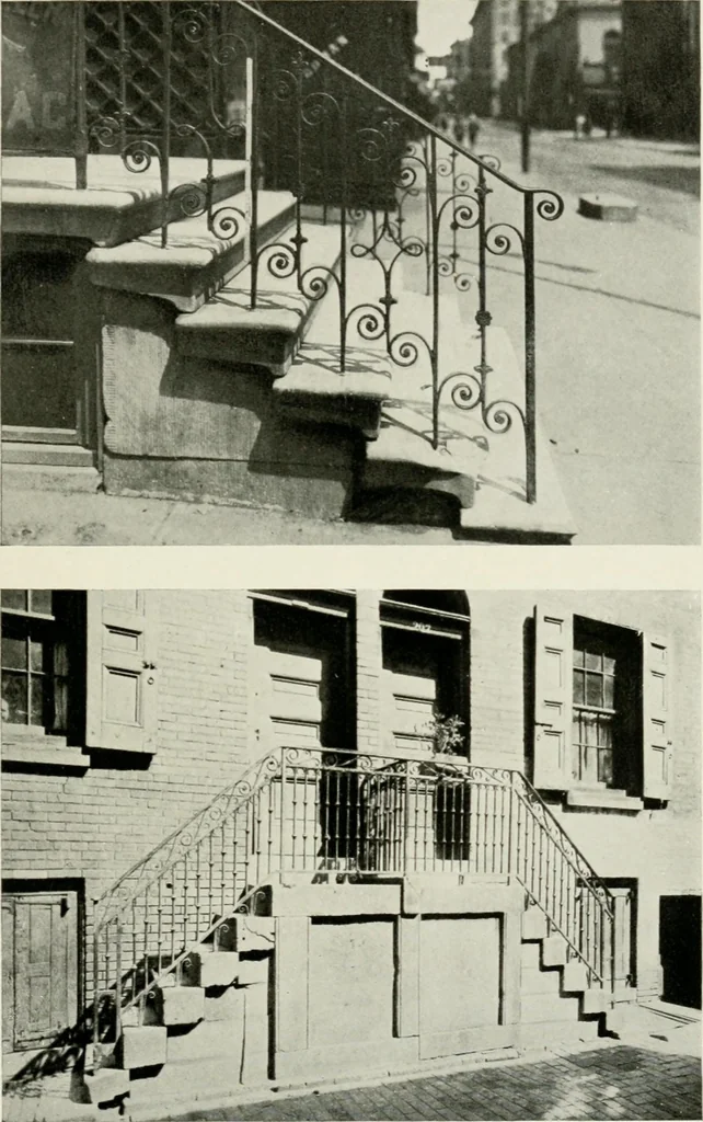 An illustration from The colonial architecture of Philadelphia, 1920, leaf 152