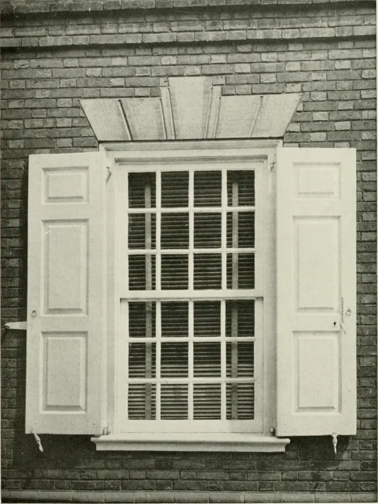 An illustration from The colonial architecture of Philadelphia, 1920, leaf 167