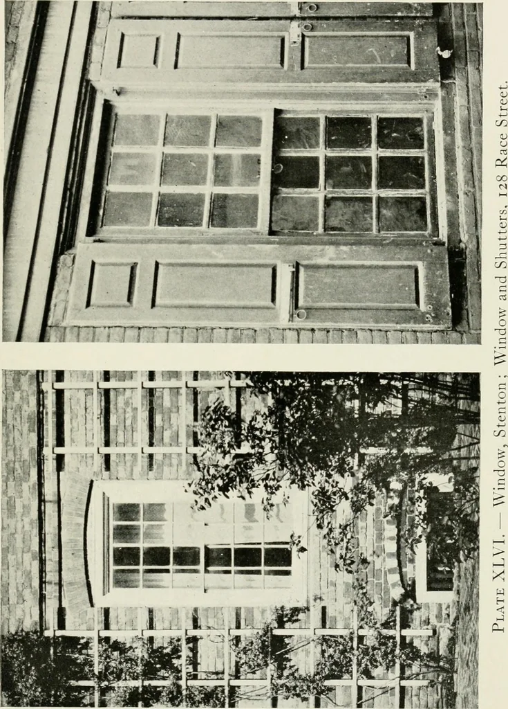 An illustration from The colonial architecture of Philadelphia, 1920, leaf 178