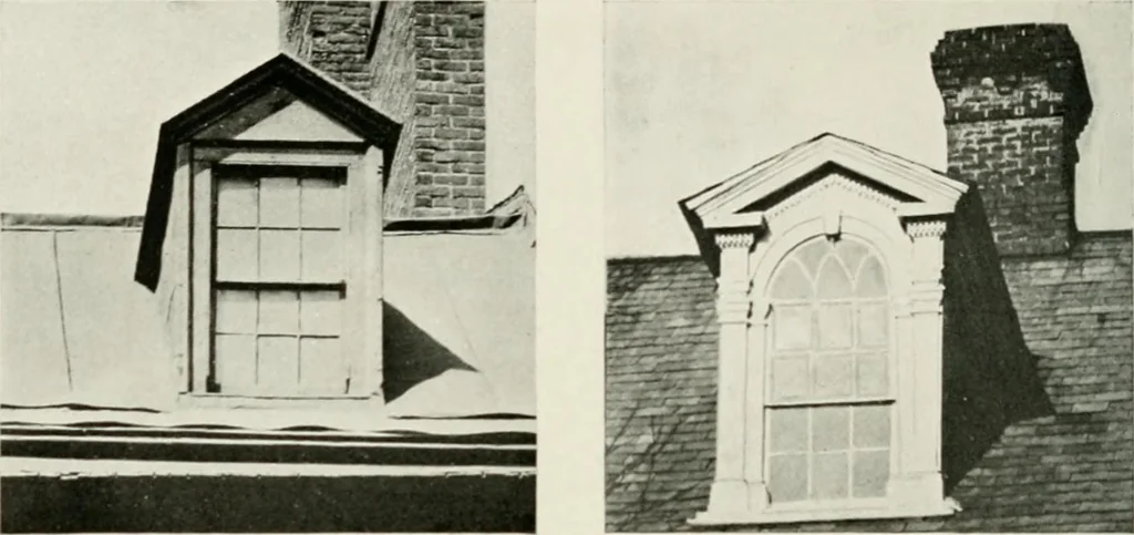 An illustration from The colonial architecture of Philadelphia, 1920, leaf 179