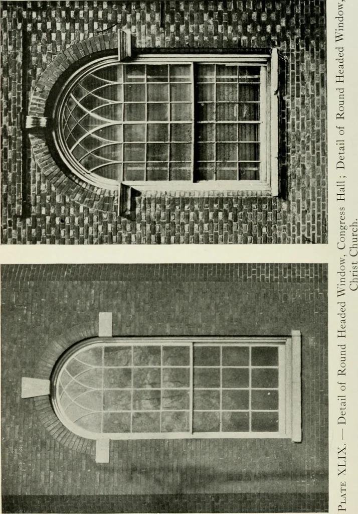 An illustration from The colonial architecture of Philadelphia, 1920, leaf 185