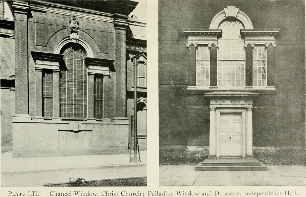 An illustration from The colonial architecture of Philadelphia, 1920, leaf 196