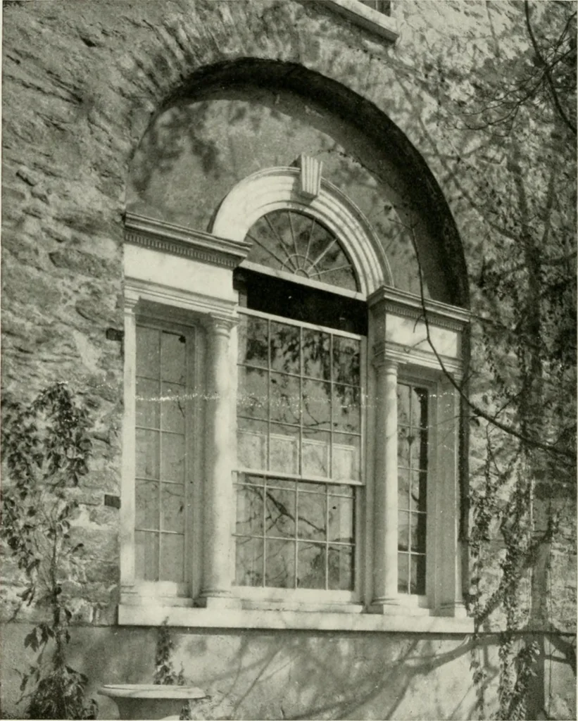 An illustration from The colonial architecture of Philadelphia, 1920, leaf 197